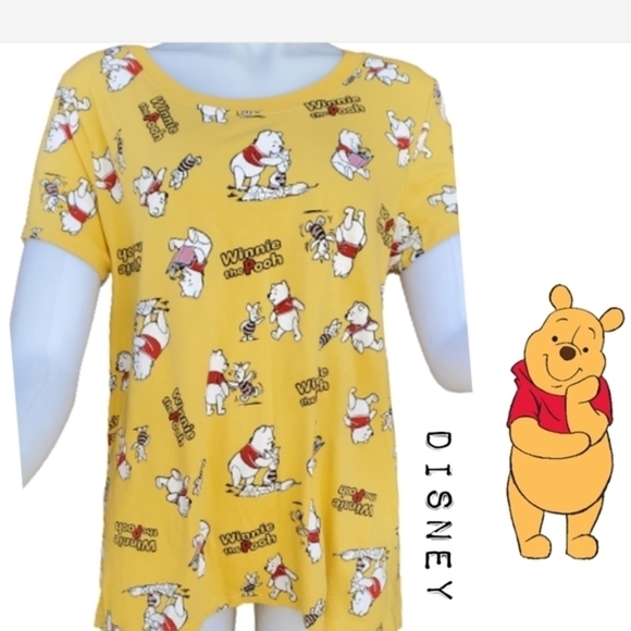 Disney Winnie the Pooh plus size tee XXL NWOT - Picture 1 of 8